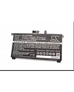 Akku Lenovo ThinkPad T570 T580 P51s P52s, koneen sisäinen akku, 2050mAh/31,32Wh, tarvike