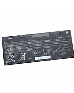 Akku Fujitsu LifeBook E548 ym. (FMVNBP247)  3490 mAh, tarvike