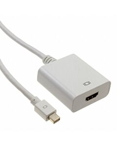 CA-MINIDP-HDMIF-3FT HDMI-A naaras - Mini DisplayPort uros kaapeli, n. 90cm (3')
