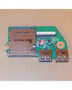Muistikortinlukija/USB-liitinkortti Toshiba Satellite L650 kannettaville, käytetty