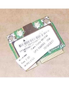 Half MiniPCI Express WLAN-kortti HP Compaq kannettaviin, BCM94312HMG, mm Compaq 610, 615, HP ProBook 4510s, 4515s, 4520s, 4720s, SPS 504593-004, käytetty