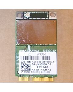 WPAN-kortti Dell Latitude E6400, E6500, Precision M4400 kannettaviin, DP/N 0P560G, käytetty