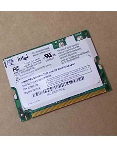 WLAN kortti, MiniPCI Intel PRO/Wireless 2100 Fujitsu Amilo, Lifebook kannettaville, käytetty.