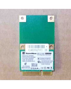 WLAN kortti kannettaville tietokoneille, MiniPCI Express AzureWave AW-NE785 (AR5B95) 802.11 b/g/n mm Asus, Fujitsu kannettaville, käytetty