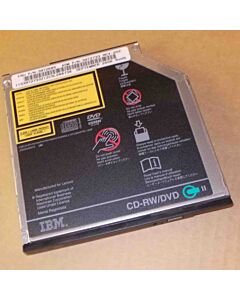 CD-RW/DVD-ROM optinen asema IBM Lenovo ThinkPad T60, T60p, T61, T61p kannettaville, FRU 39T2685, 39T2687, käytetty