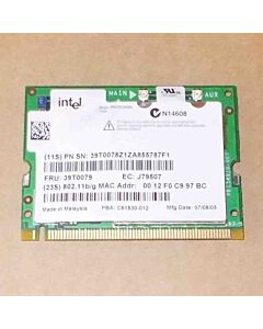 WLAN kortti IBM Lenovo ThinkPad X40 ym kannettaville, FRU 39T0079, Intel WM3B2200BG