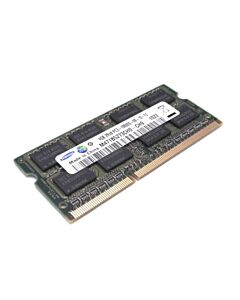 DDR3 muistikampa kannettavaan tietokoneeseen, 4GB 2Rx8 PC3-10600S (DDR3-1333) SO-DIMM, eri merkkejä, käytetty