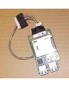 Muistikortinlukija/USB-liitinkortti Asus G53J, G53JW kannettaville, käytetty