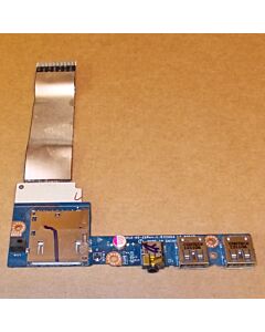 Muistikortinlukija/audio/USB-liitinkortti Lenovo IdeaPad S300, S400 kannettaviin, käytetty