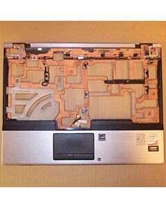 Rungon yläkuori jossa hiiren kosketuslevy HP EliteBook 2530p kannettaviin, käytettyRungon yläkuori jossa hiiren kosketuslevy HP EliteBook 2530p kannettaviin, käytetty