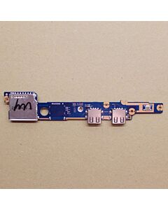 Virtakytkimen piirilevy/USB-liitinkortti Samsung NP730U3E kannettaviin, käytetty