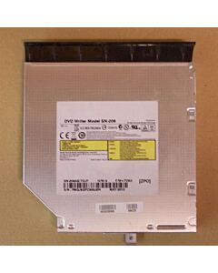 DVD-RW optinen asema Toshiba Satellite C850D kannettaviin, SN-208 SATA 12,7mm, käytetty