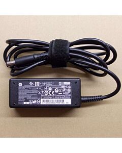 Virtalähde/laturi HP Compaq kannettaviin, 45W 19.5V 2.31A, liitin 7,4mm / 5,0mm / ohjauspiikki, käytetty