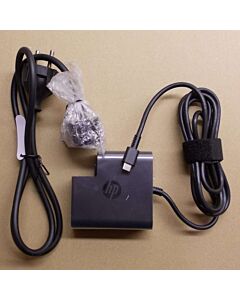 USB-C virtalähde HP kannettaviin, Max 65W (5V/3A, 9V/3A, 10V/5A, 12V/5A, 15V/4,33A, 20V/3,25A)