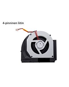 Tuuletin Lenovo ThinkPad T510, W510, pelkkä tuuletin, 4pinninen/johtiminen liitin, discrete