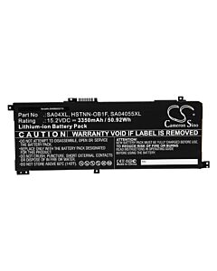Akku HP Envy X360 15-DS -DR 3350mAh tarvike