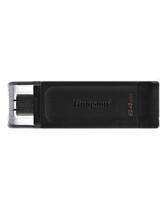 USB-C muistitikku 64GB, Kingston DataTraveler 70 - USB Flash-asema - 64 Gt - USB-C 3.2 Gen 1