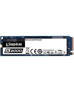 SSD kiintolevy kortti 250GB Kingston SA2000M8/250G M.2 2280 PCIe 3.0 x4 NVMe 3D-NAND TLC