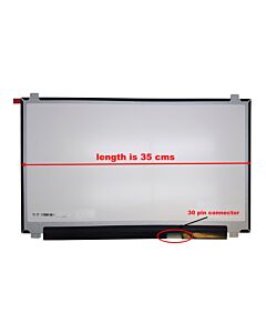 15,6" eDP näyttöpaneeli, Full HD (1920x1080), 30-pin, matta IPS, Nano-, Microreunat, korvakkeilla, leveys 35cm, mm. FRU 00UR886
