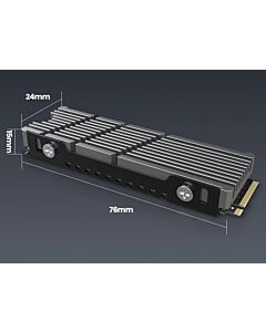 Jäähdytin M.2 2280 NVMe SSD levyille