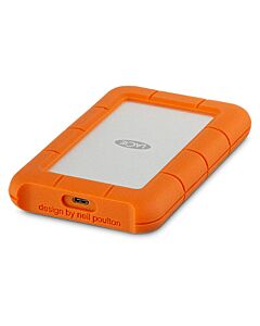 Ulkoinen kovalevy Lacie Rugged 2 Tt  Oranssi/Hopea