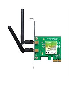 WLAN/WiFi-kortti TP-LINK PCI-Express kortti langattomaan verkkoon, 300Mbps, 802.11b/g/n, irroitettava antenni